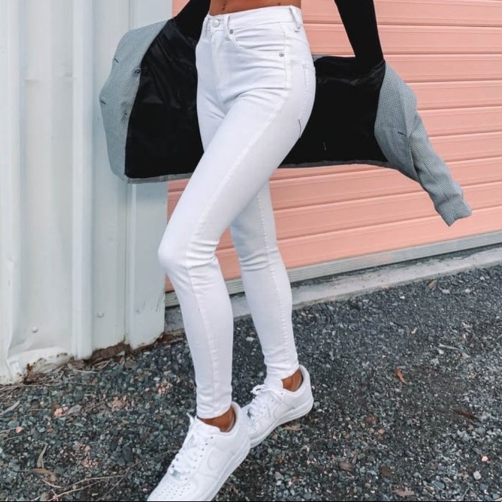 Ziggy denim white skinny jeans
